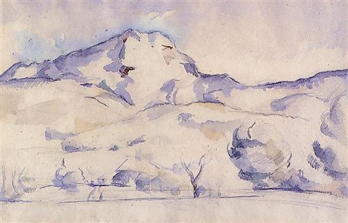 Mont Sainte Victoire - Cézanne